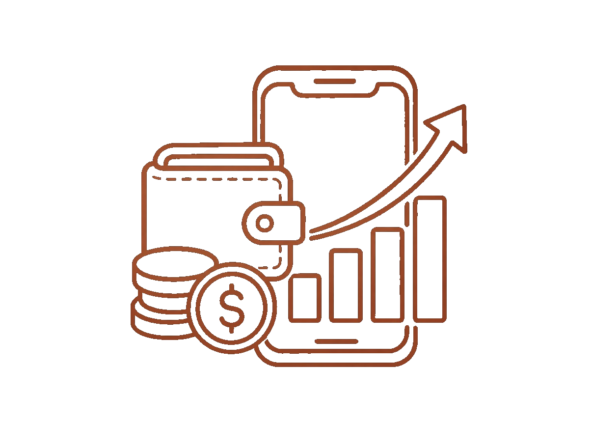 Ícone do capítulo: Marketing digital e gestão financeira
